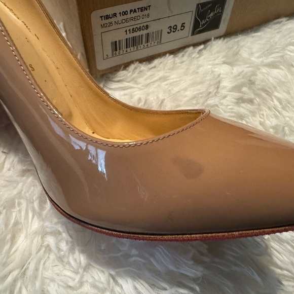 Authentic Christian Louboutin, Tibur 100 Patent - Picture 9 of 13
